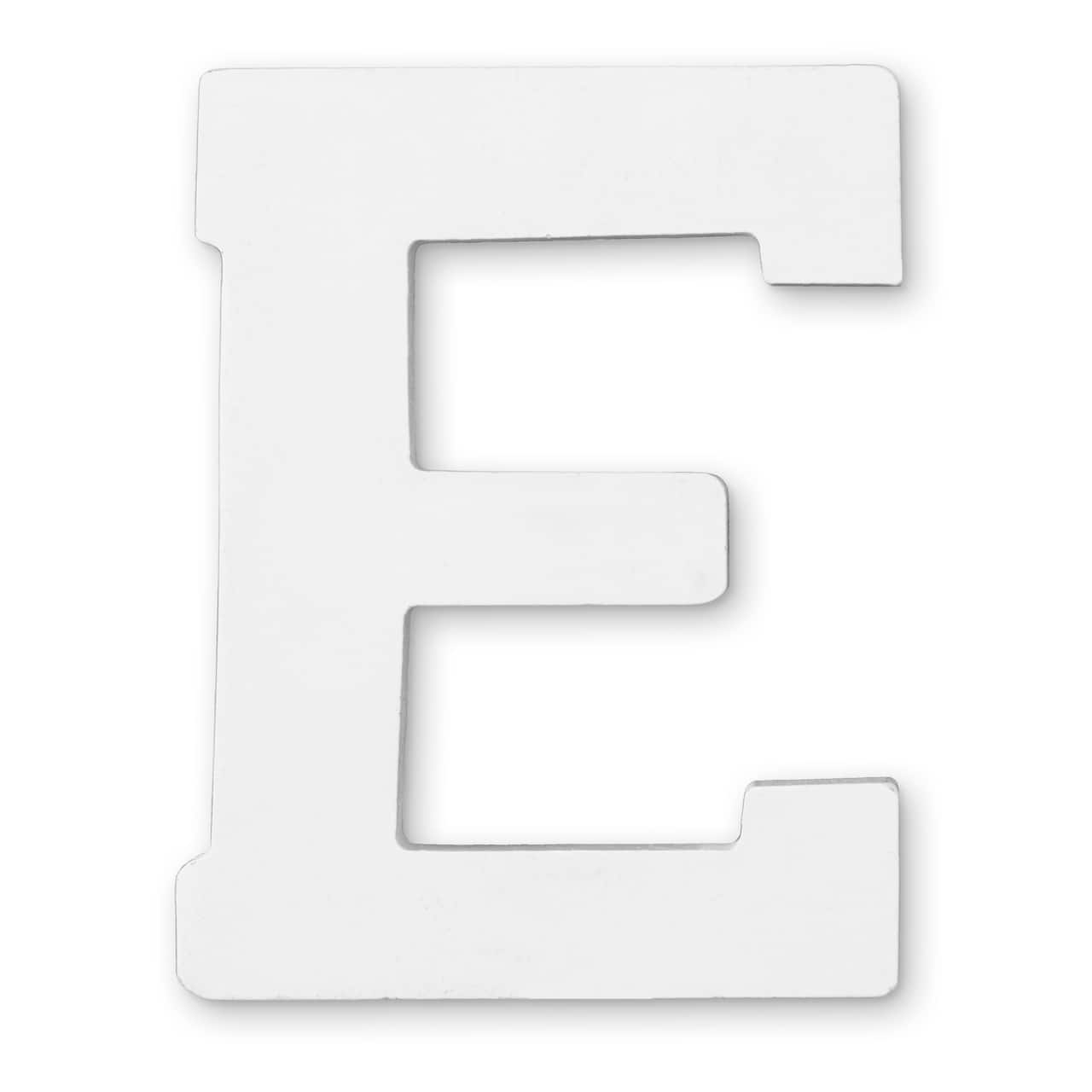 12 Pack: 4.75" White Wood Letter by Make Market®
